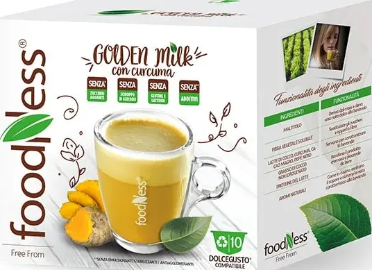 Golden Milk Foodness capsule per Dolce Gusto