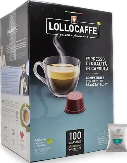 Decaffeinato Lollo Caffè capsule per Lavazza Blue