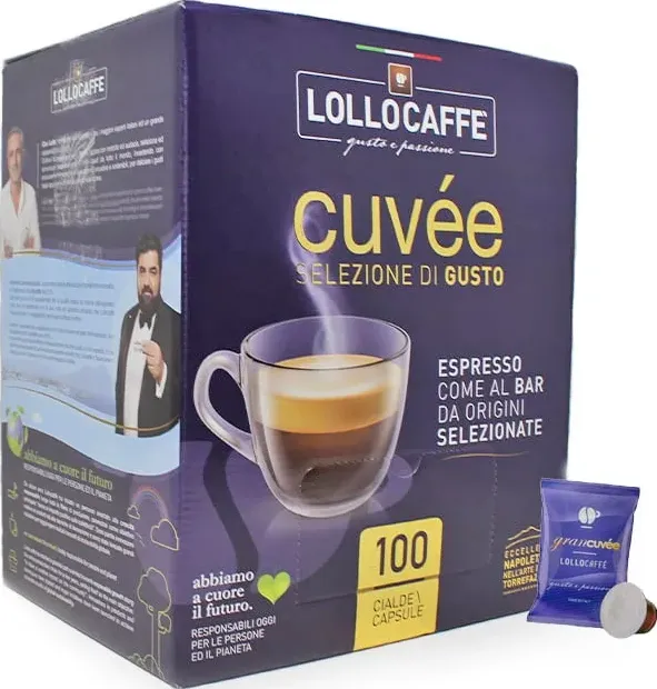 Gran Cuvèe Lollo Caffè 100 capsule per Nespresso