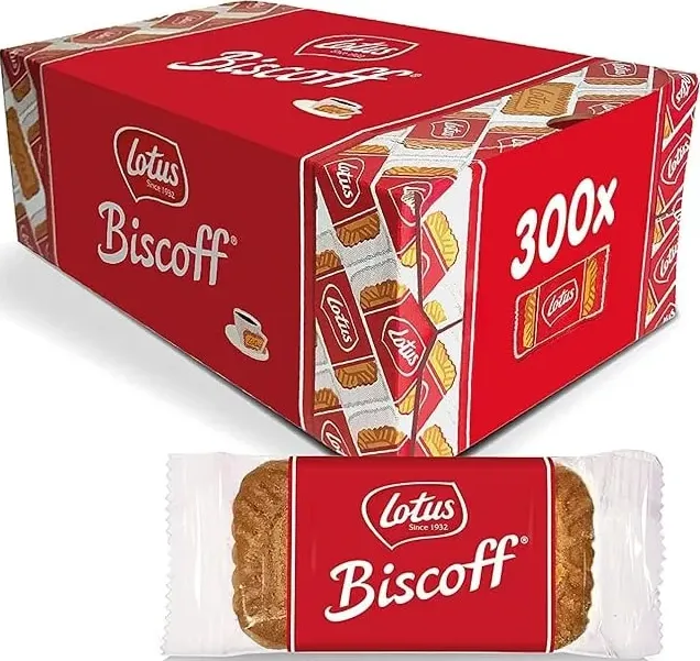 Scatola Lotus Biscoff 300 biscotti