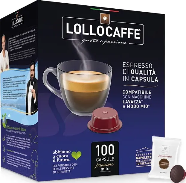 Classico Lollo Caffè capsule per Lavazza A Modo Mio