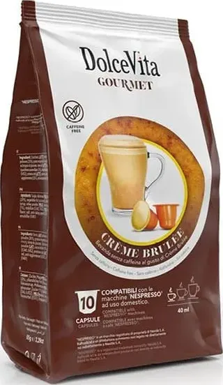 Creme Brulèe Dolce Vita capsule per Nespresso di verocaffe.eu