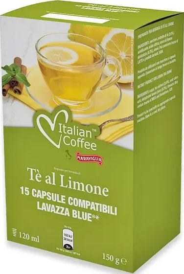 Tè al Limone Italian Coffee capsule per Lavazza Blue