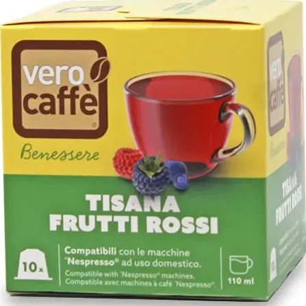 Tisana ai Frutti Rossi VeroCaffè per Nespresso