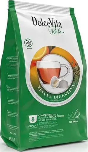 Tisana Digestiva Dolce Vita capsule per Nescafè Dolce Gusto di verocaffe.eu