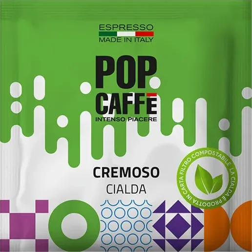 Cremoso Pop Caffè cialde carta