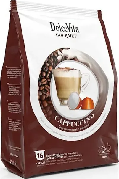 Cappuccino Dolce Vita capsule per Nescafè Dolce Gusto