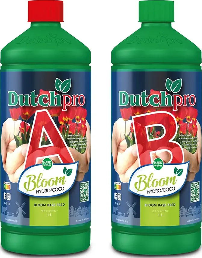 Dutchpro hydro/coco bloom a+b hw - fertilizzante fioritura per idroponica