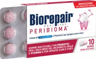 Biorepair peribioma gomme masticabili 10 compresse da 1,2 g