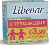 Soluzione isotonica libenar 15 flaconcini da 5 ml taglio prezzo