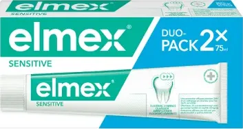 Elmex Sensitive Dentifricio per denti sensibili / Bipack 2x75 ml