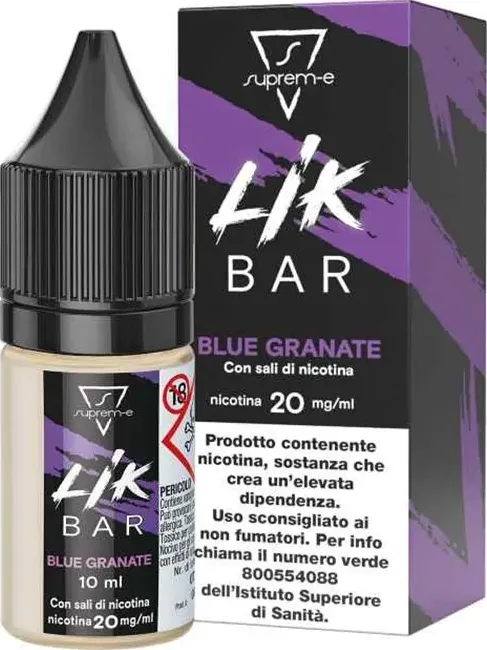 Suprem-e Lik Bar Blue Granate &#8211; Liquido Pronto 10ml