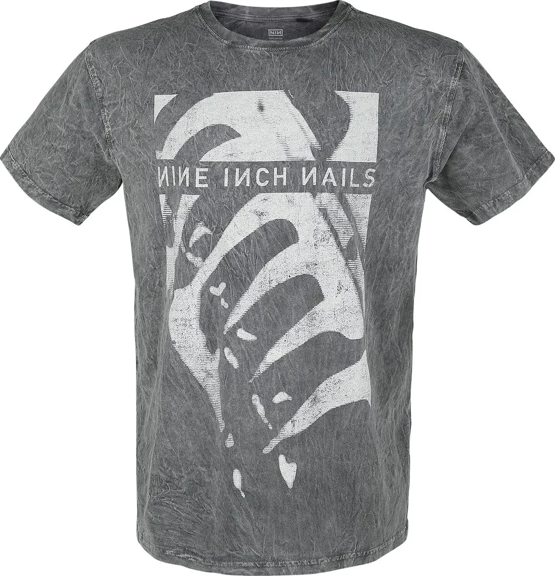 Nine Inch Nails - Monocolor Machine - T-Shirt - Uomo - grigio