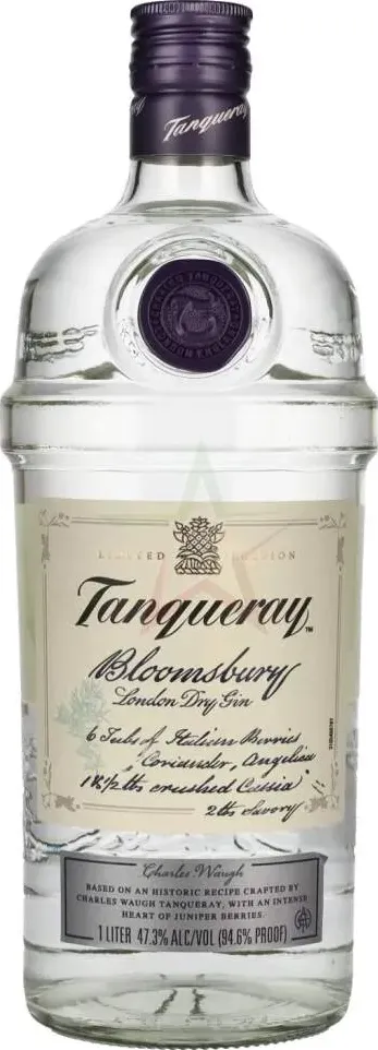 Tanqueray bloomsbury london dry gin