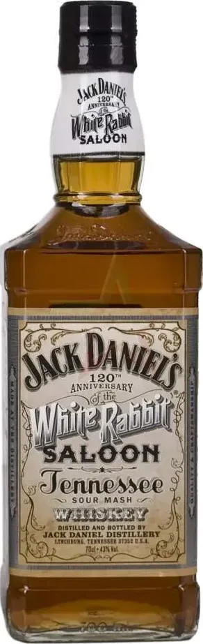 Jack daniel&#039;s white rabbit saloon 120th anniversary