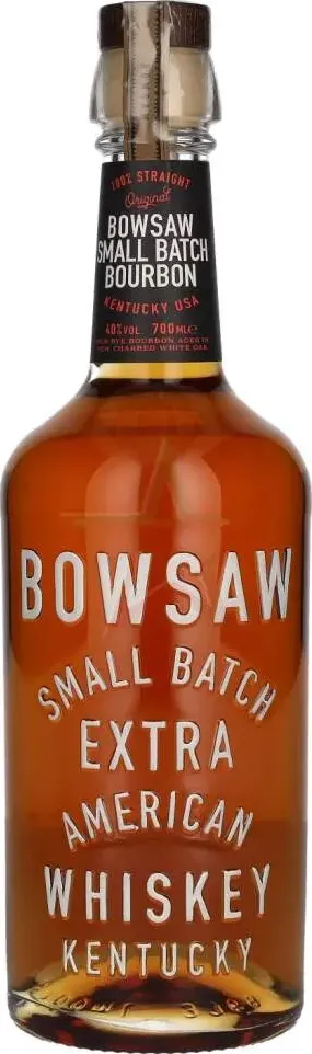 Bowsaw original 100% straight small batch bourbon