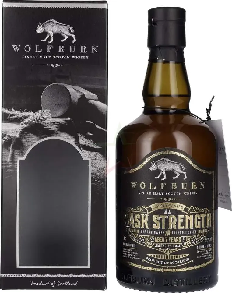 Wolfburn 7 years old sherry &amp;amp; bourbon casks single malt father&#039;s day limited edition