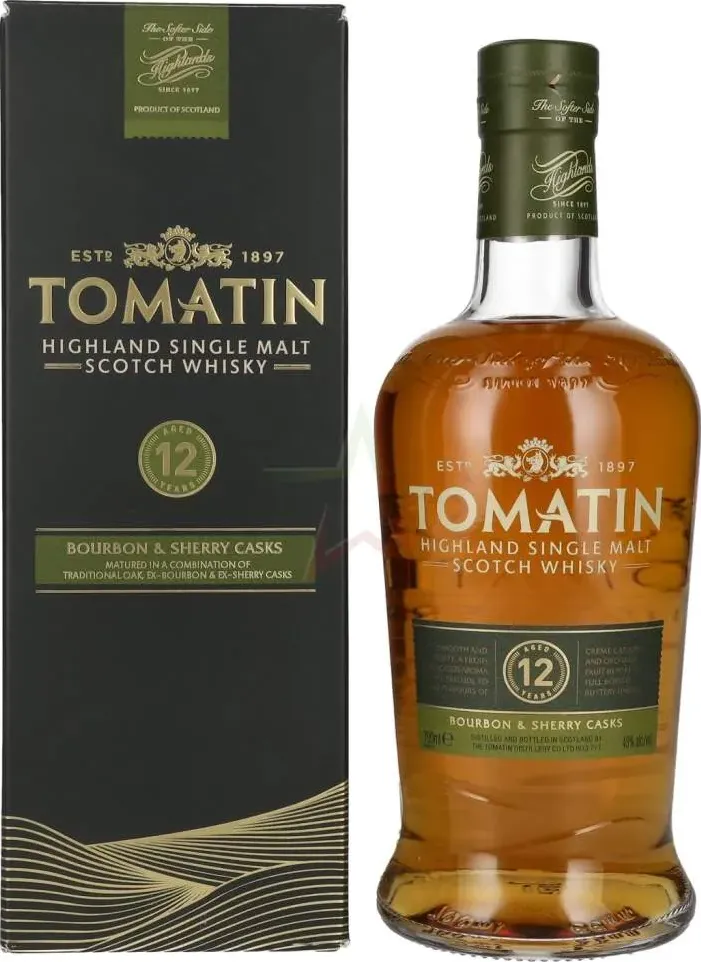 Tomatin 12 years old bourbon &amp;amp; sherry casks