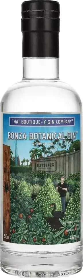 That boutique-y gin company bonza botanical london dry gin