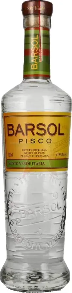 Barsol pisco mosto verde italia