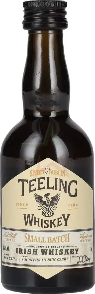 Teeling whiskey small batch irish whiskey rum cask finish mini