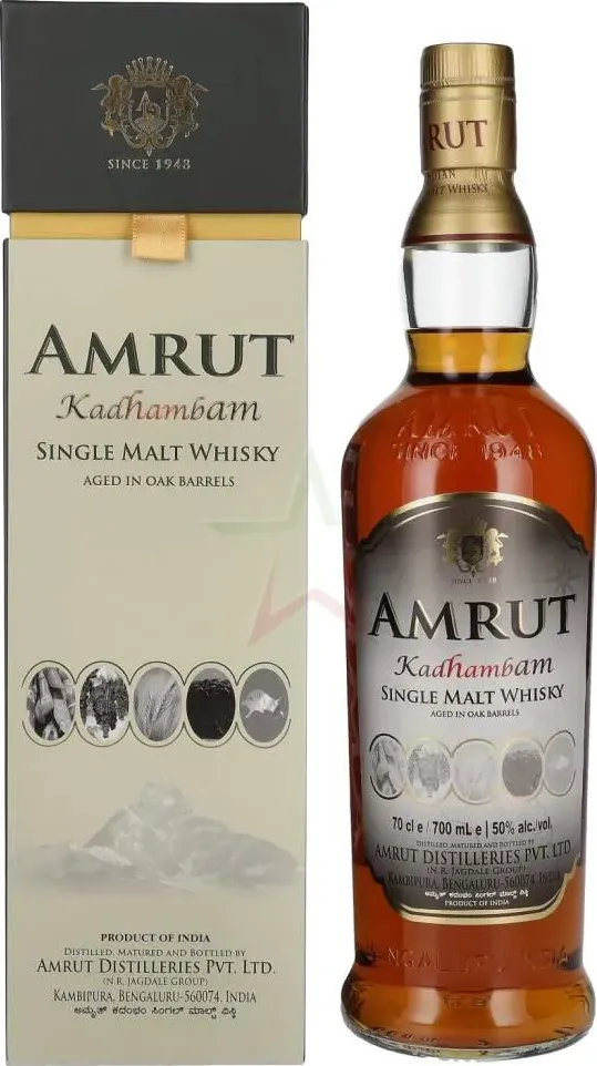 Amrut kadhambam single malt whisky