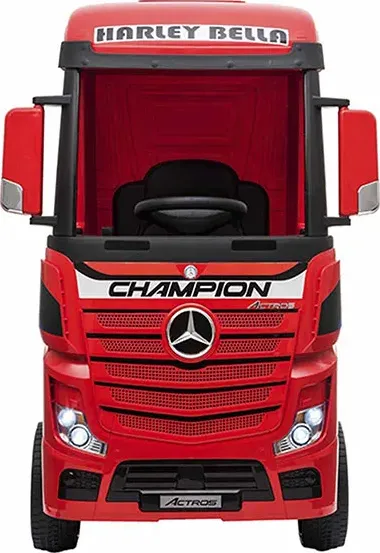 Camion elettrico Mercedes Actros Rosso