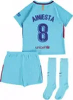 "Kit da calcio per bambino Barcellona 2017-2018 Away (A Iniesta 8)"