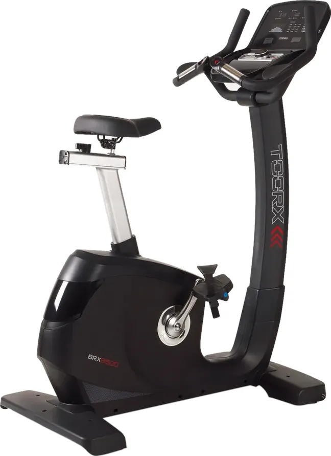 Bici da camera professionale cyclette ergometro ad accesso facilitato brx 9500 bike toorx - utente 180 kg - cod. brx-9500