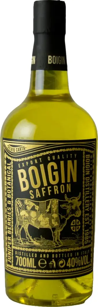 Silvio Carta Gin Boigin Saffron