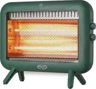 "Argo Seventy Green Stufa al Quarzo  500-100W 2 Modalita' Regolazione della Temperatura"