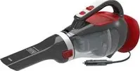 "Black+Decker ADV1200 Dustbuster Aspirabriciole per Auto Capacita' 0,6 L Lunghezza Cavo 5 metri Grigio-Rosso"