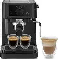 "DeLonghi EC235.BK Stilosa Macchina da Caffe' a Pompa Potenza 1100 W Capacita' 1 Litro Montalatte per Cappuccini Nero"