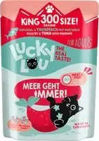 "Lucky Lou Adult Buste 6 x 300 g umido gatto - Pollame e Tonno"