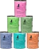 "catz finefood 6 x 400 g - Mix 2: Agnello, Selvaggina, Manzo, 3 varianti al Pollo"