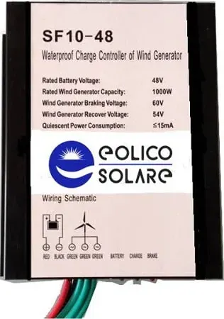 Regolatore di carica eolico sf 10-48v 1000w