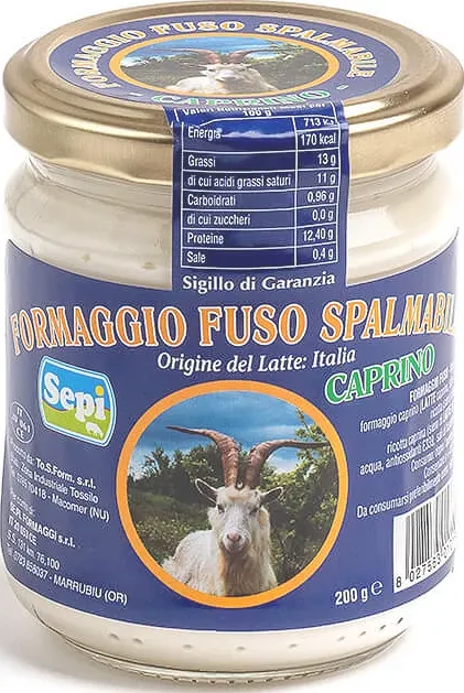 Formaggio Fuso Spalmabile di Capra 200gr