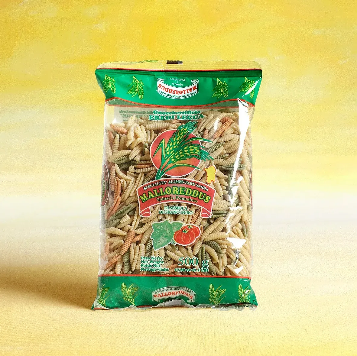 Pasta - Malloreddus Artigianali Tre Colori - 500g