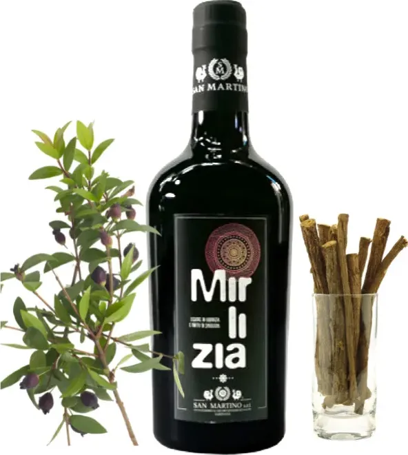 Mirlizia - Liquore di Mirto e Liquirizia