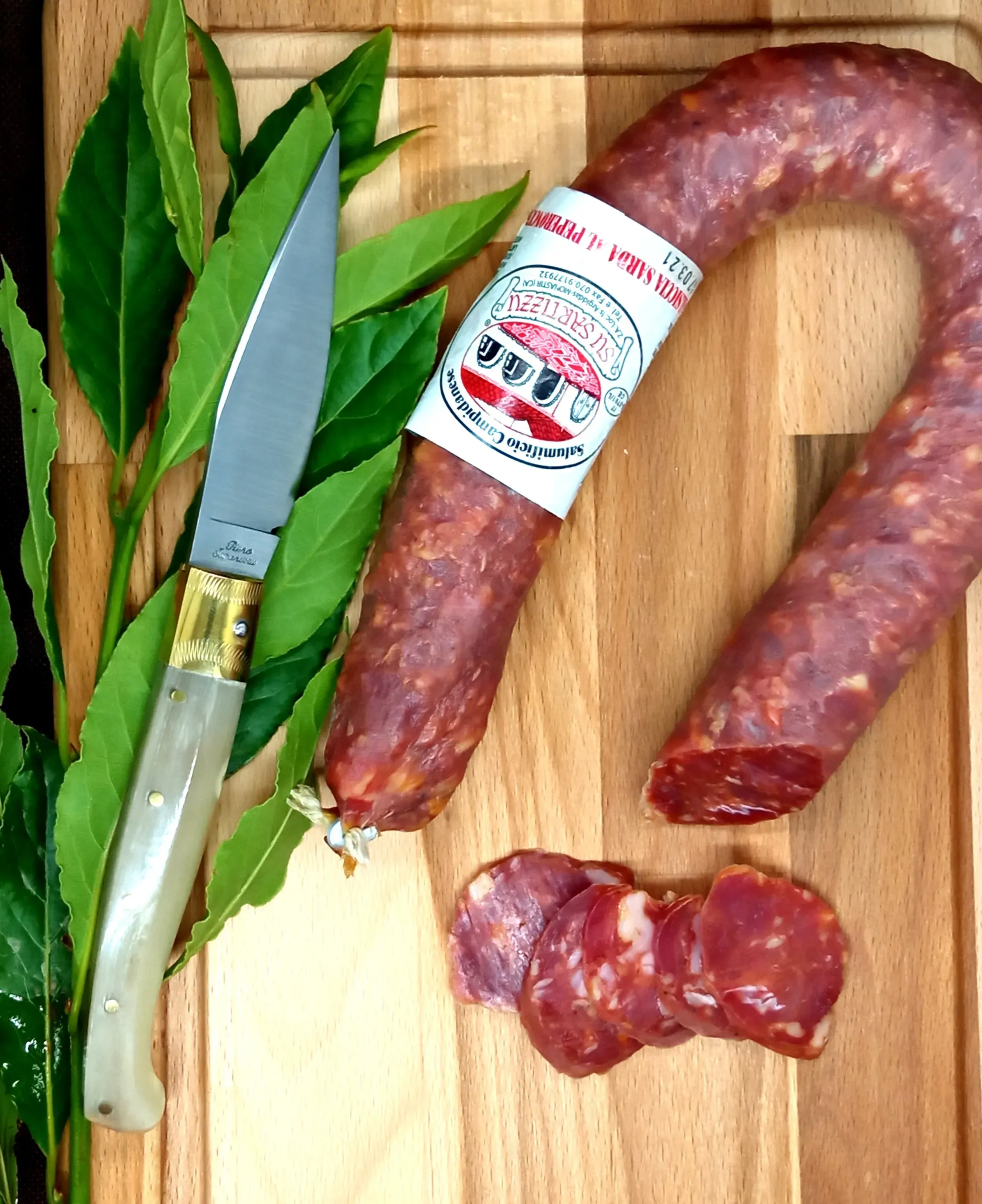 Salsiccia Piccante Sarda Al Peperoncino