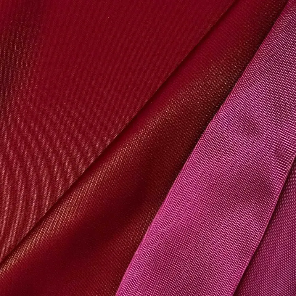 Tessuto Rasone Duchesse Tinta Unita 50 Cm Rosso Fucsia