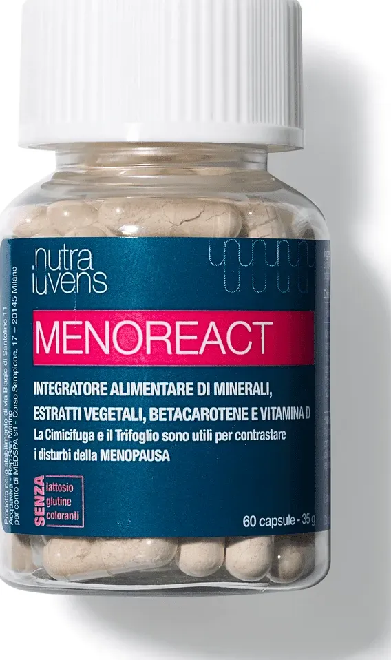 Nutraiuvens Menonoreact Integratore Per La Menopausa 60 Capsule