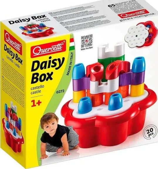 Quercetti 0272 Daisy Box Castello Giochi Bambini 1 Anno