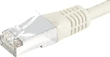 Exertis Connect Patchkabel S/FTP, PiMF, CAT.6, grau, 20,0 m Patchkabel mit besonders schmalem Knickschutz (S/FTP, CAT6, 20 m), Cavo di rete