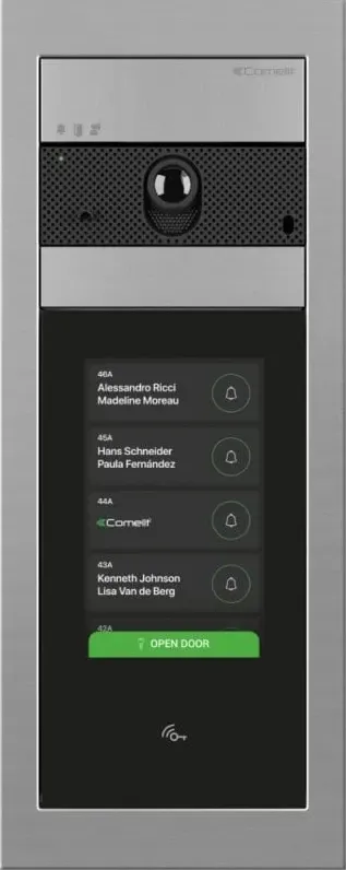 Comelit, Campanello + Citofono, Posto esterno video Posto esterno Ultra Touch completo SB