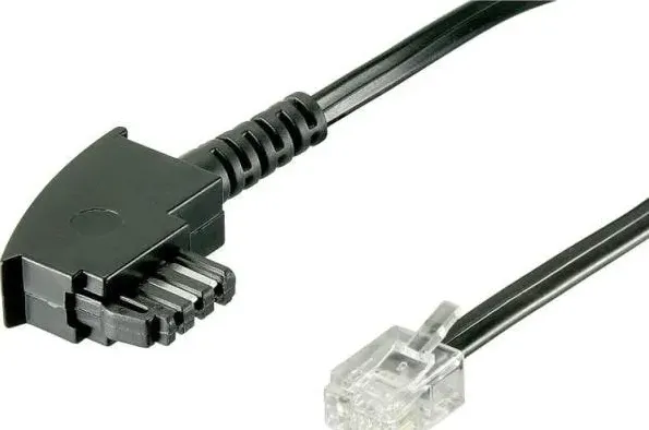 Basetech Cavo di connessione DSL [1x spina TAE-F, Cavo di rete