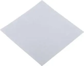 Rs Pro Silicone gel pad, glass, 150x150mm 1.0mm (1 mm), Cuscinetto termico
