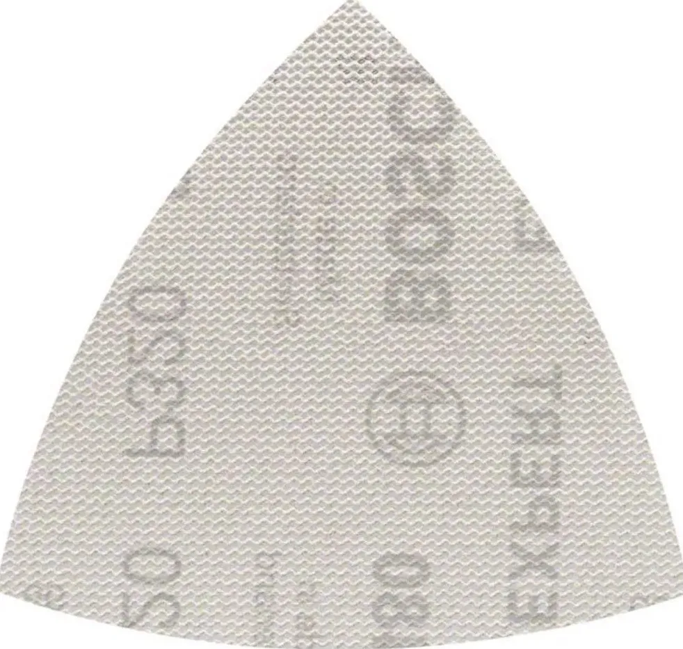 Bosch Professional Zubehör, Carta abrasiva, EXPERT M480 Rete di levigatura per levigatrice a delta, 93 mm, G 320, 5 pezzi. (320)