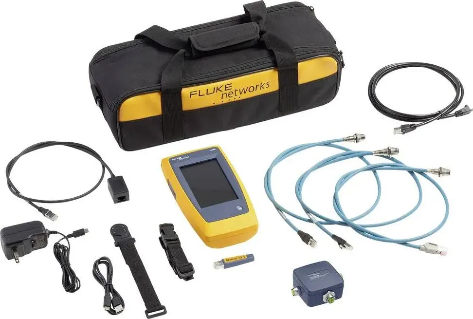 Fluke, Multimetro, Tester per cavi di rete 5226628 LIQ-100-IE