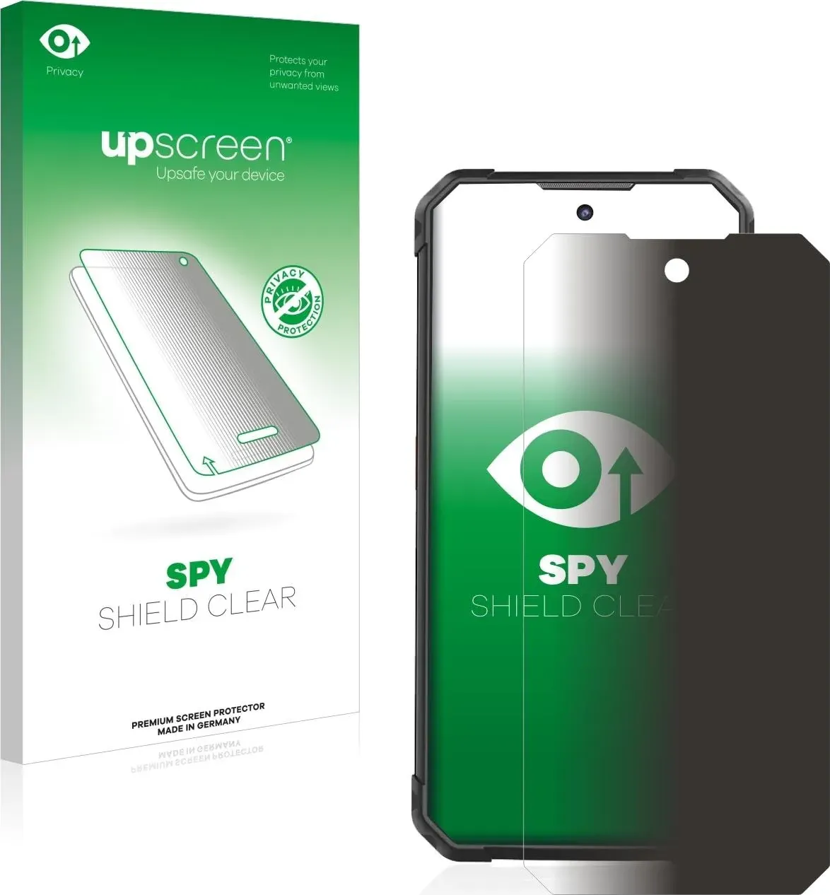 Upscreen Spy Shield Pellicola Privacy (1 Pezzo/i, IIIF150 B1 Pro), Pellicola protettiva smartphone